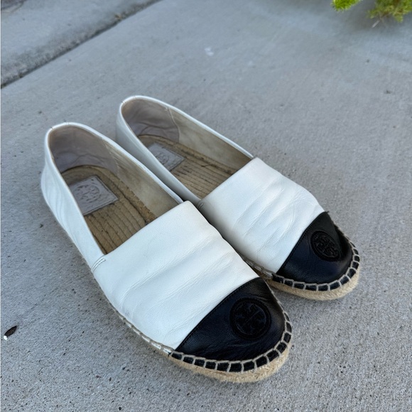 Tory Burch Black and White Espadrilles - Picture 5 of 7